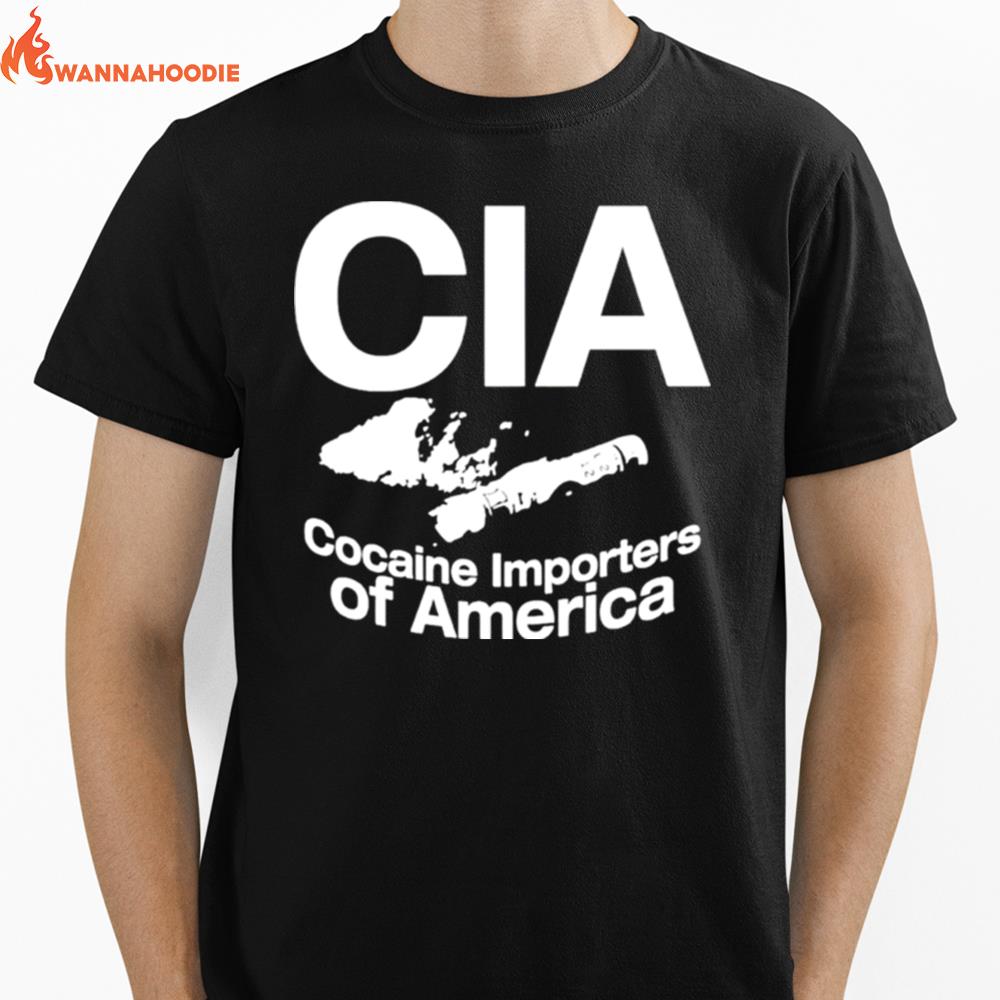 Cia Cocaine Importers Of America Unisex T-Shirt for Men Women