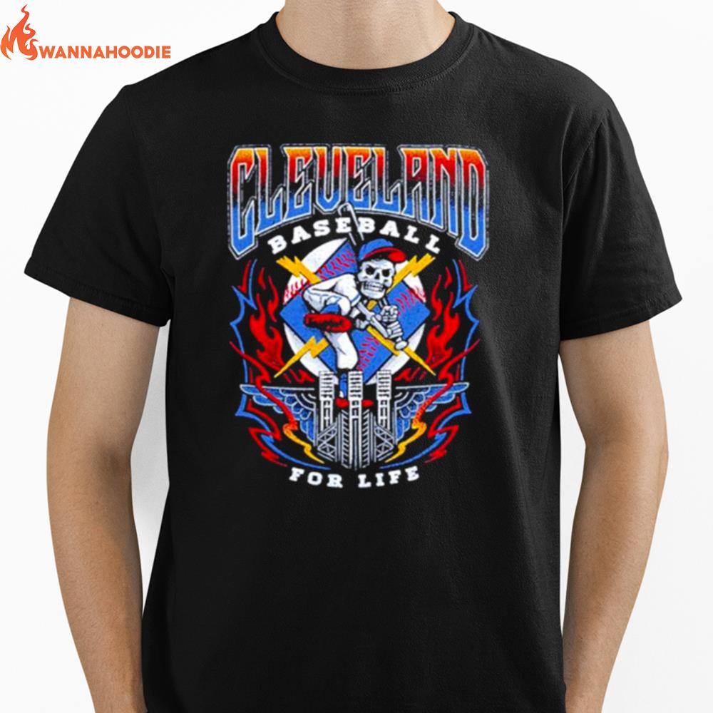 Cleveland Baseball For Life Tour Unisex T-Shirt for Men Women