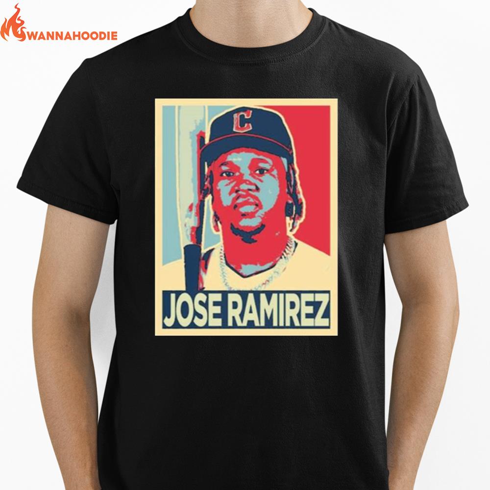 Cleveland Guardians Jose Ramirez Unisex T-Shirt for Men Women