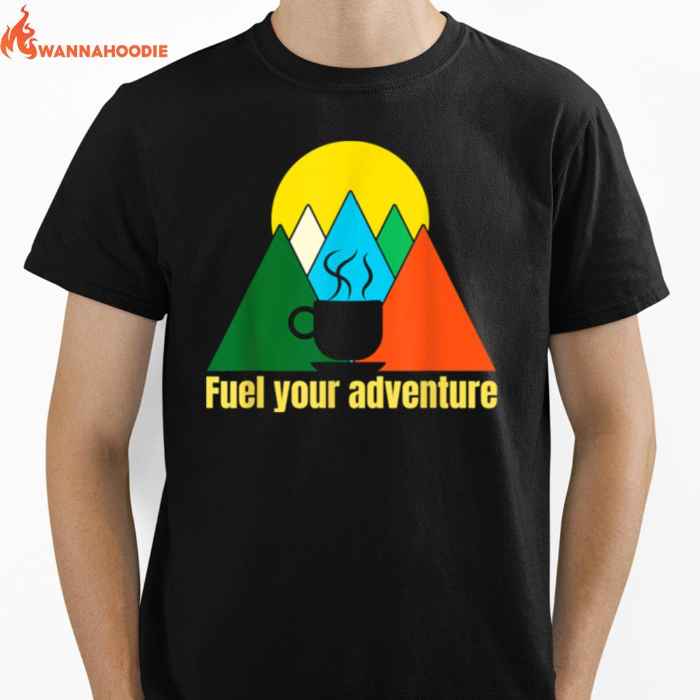 Coffee Outdoors Adventure Unisex T-Shirt for Men Women