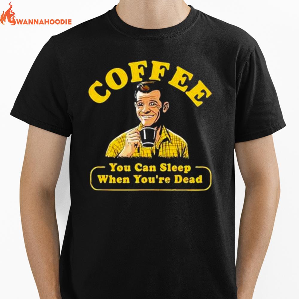 Coffee Because Adulting Is Hard Caffeine Vintage Unisex T-Shirt for Men Women