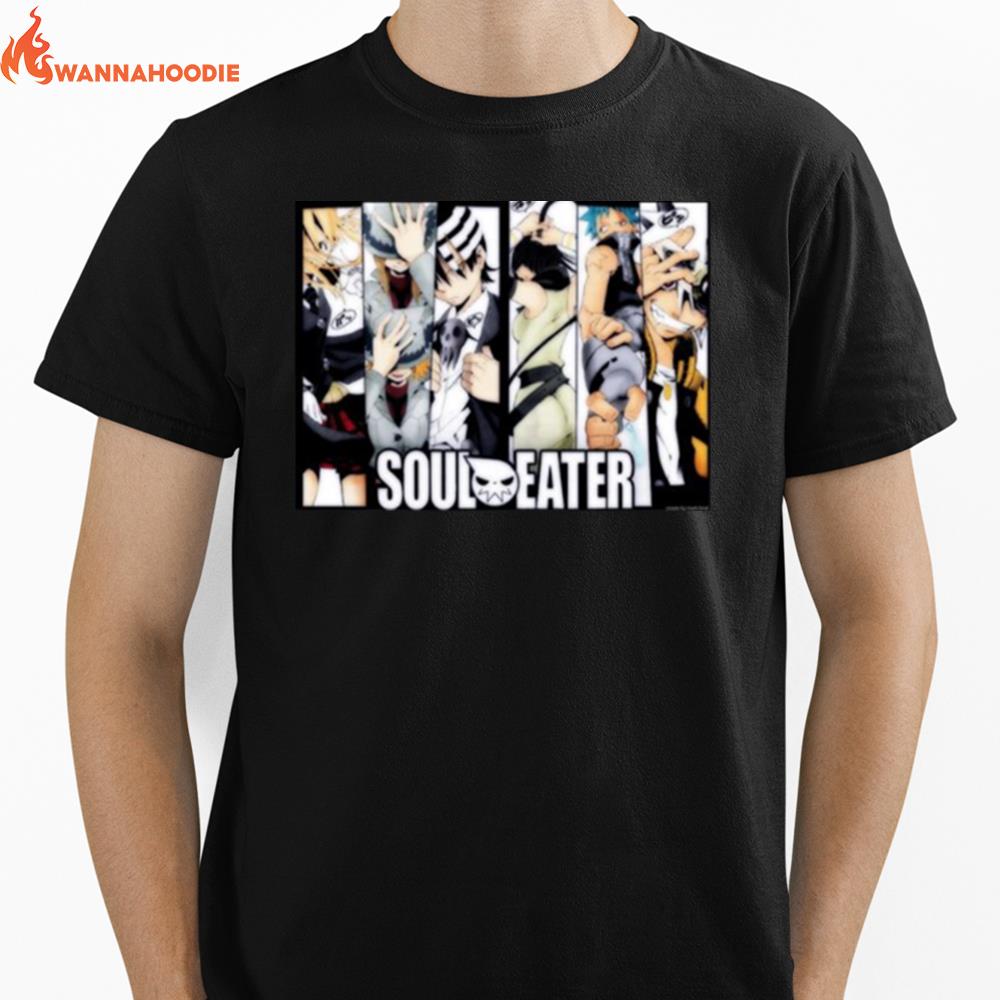 Cool Design Soul Eater Characters Unisex T-Shirt for Men Women