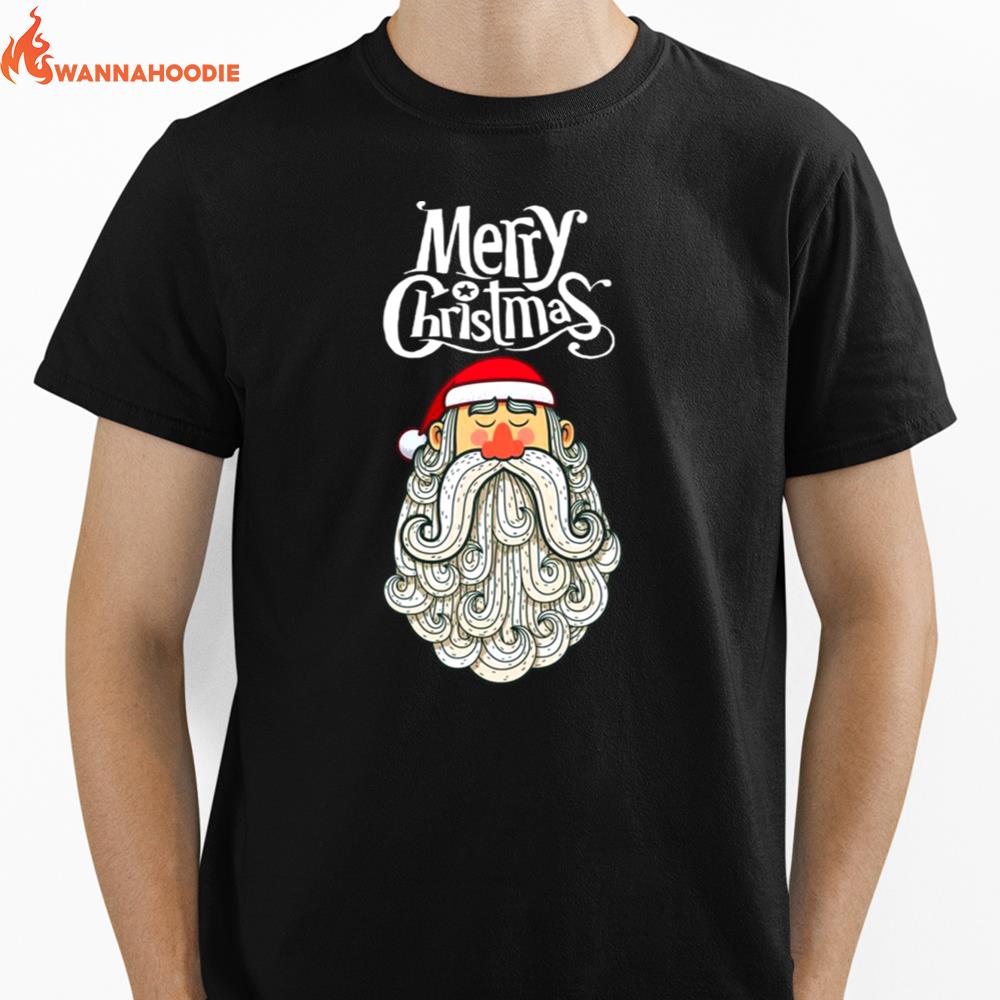 Cool Santa Clause Tee Merry Christmas Unisex T-Shirt for Men Women