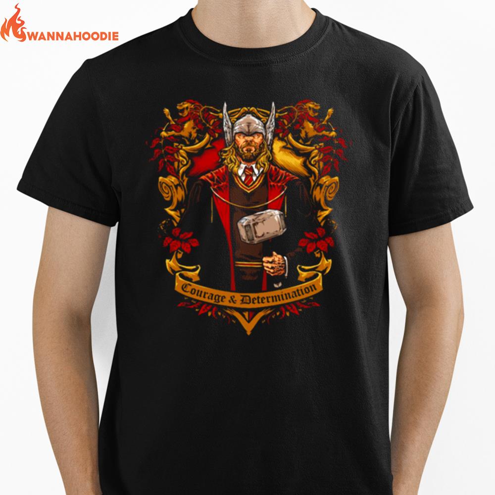 Courage & Determination Harry Potter Thor Unisex T-Shirt for Men Women