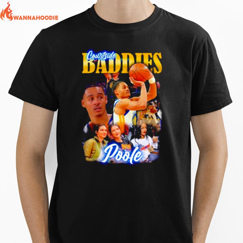 Courtside Baddies Jordan Poole Unisex T-Shirt for Men Women