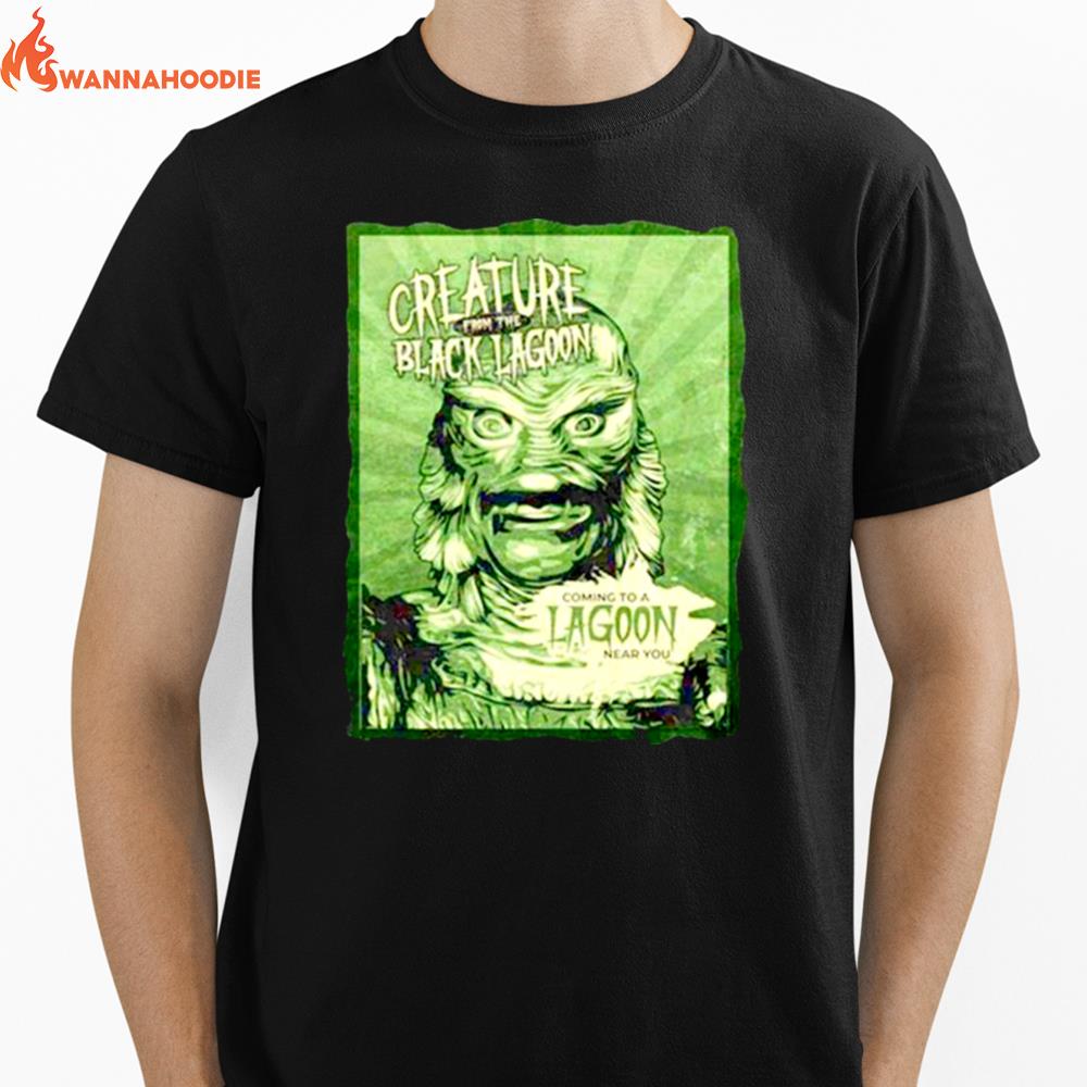 Creature From The Black Lagoon Horror Movie Unisex T-Shirt for Men Women