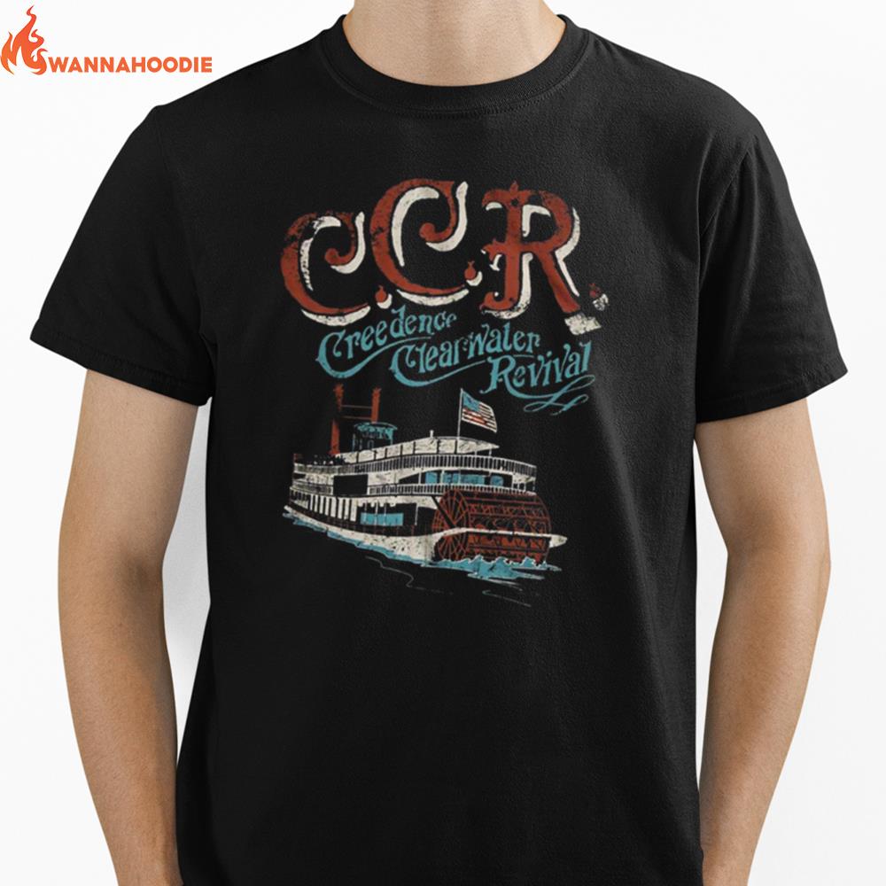 Creedence Clearwater Revival Creedence Clearwater Revival Ccr Rock Music Unisex T-Shirt for Men Women