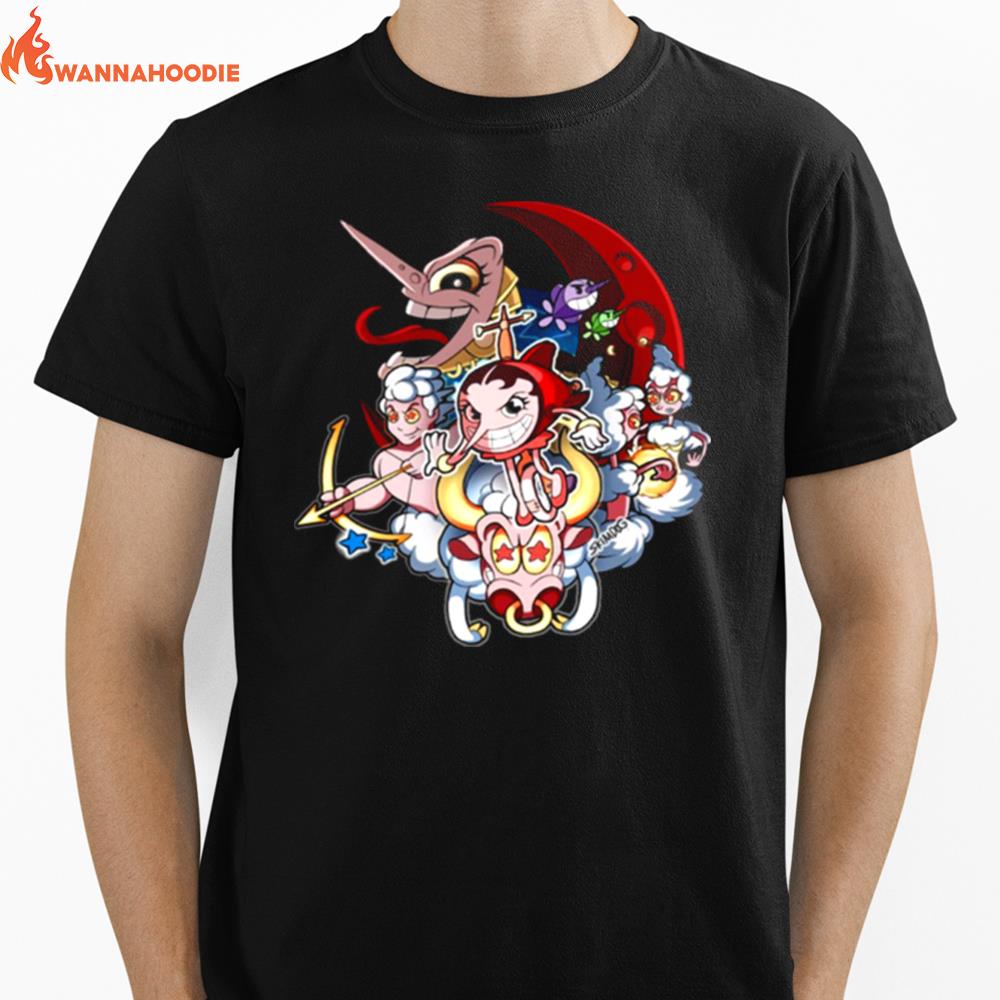 Cute Couple In Eureka Seven Unisex T-Shirt for Men Women