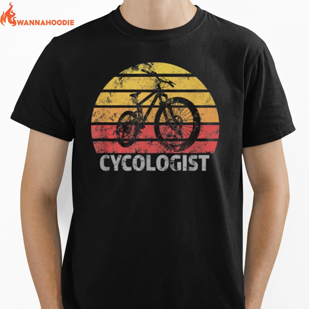 Cycologist Psychologist Biker Cycle Unisex T-Shirt for Men Women