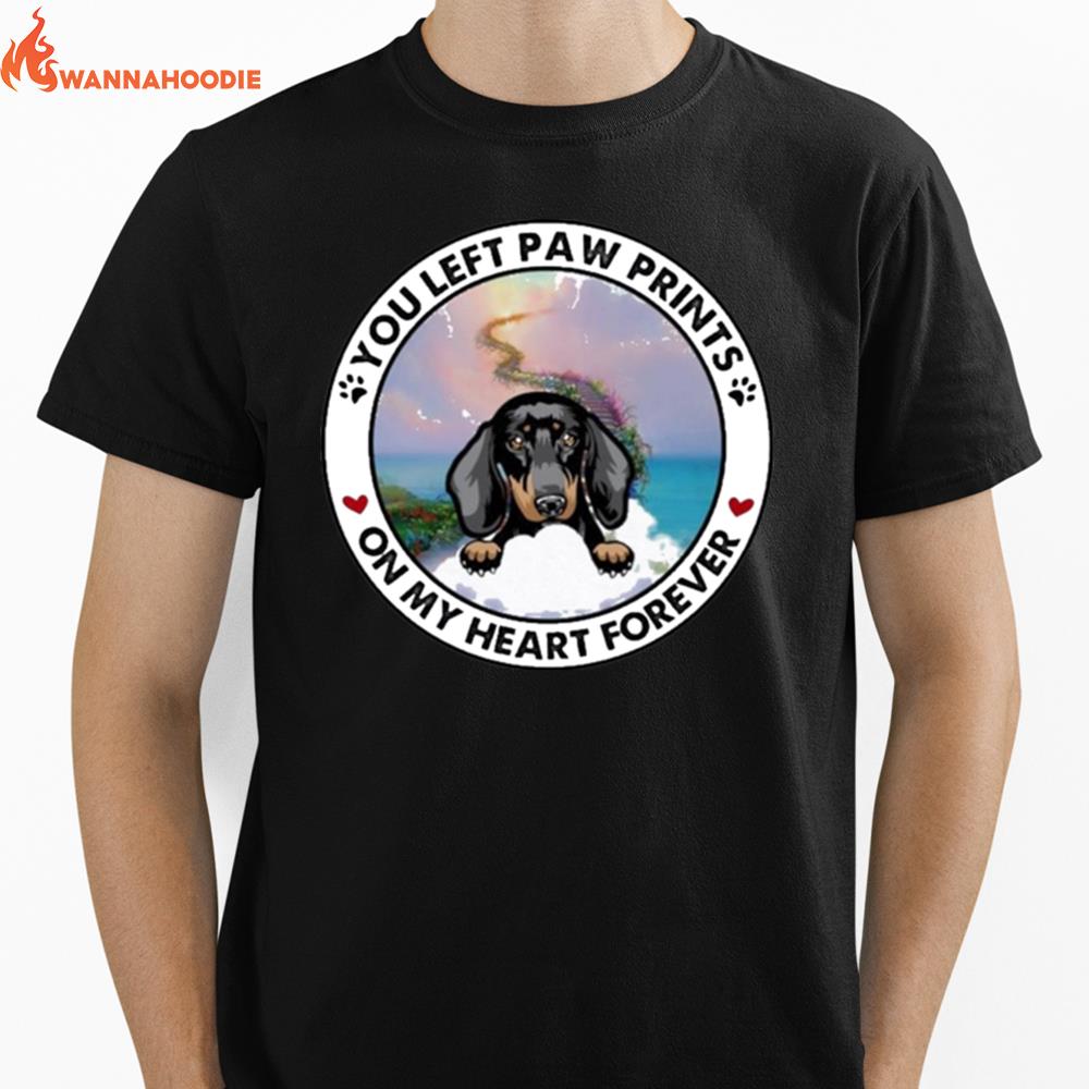 Dachshund Face Mask Merry Christmas Ya Filthy Humans Unisex T-Shirt for Men Women