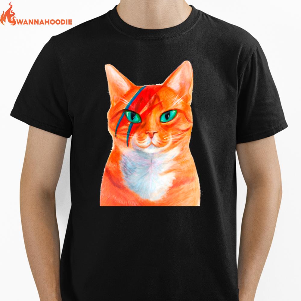 David Bowie   Cat Rebel Classic Unisex T-Shirt for Men Women