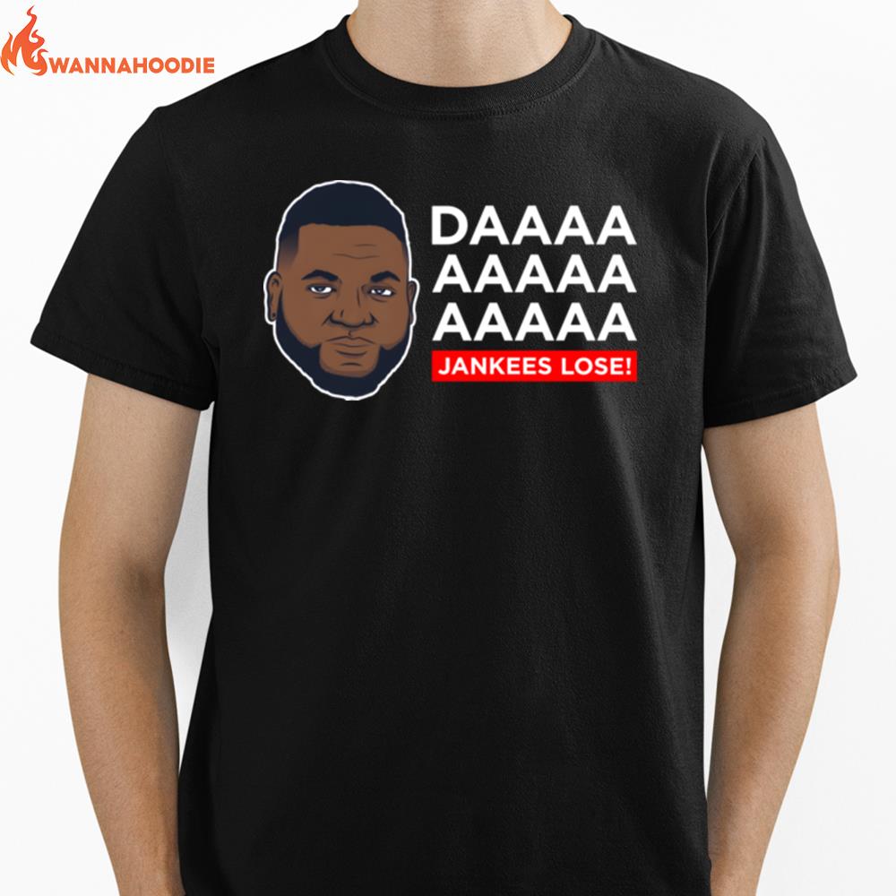 David Ortiz Da Jankees Lose Unisex T-Shirt for Men Women