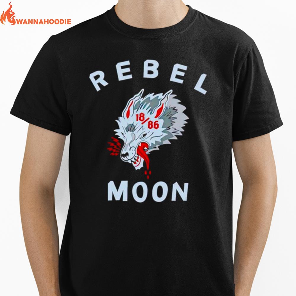 Dawson J. Wiedrich Djw Art Rebel Moon Unisex T-Shirt for Men Women