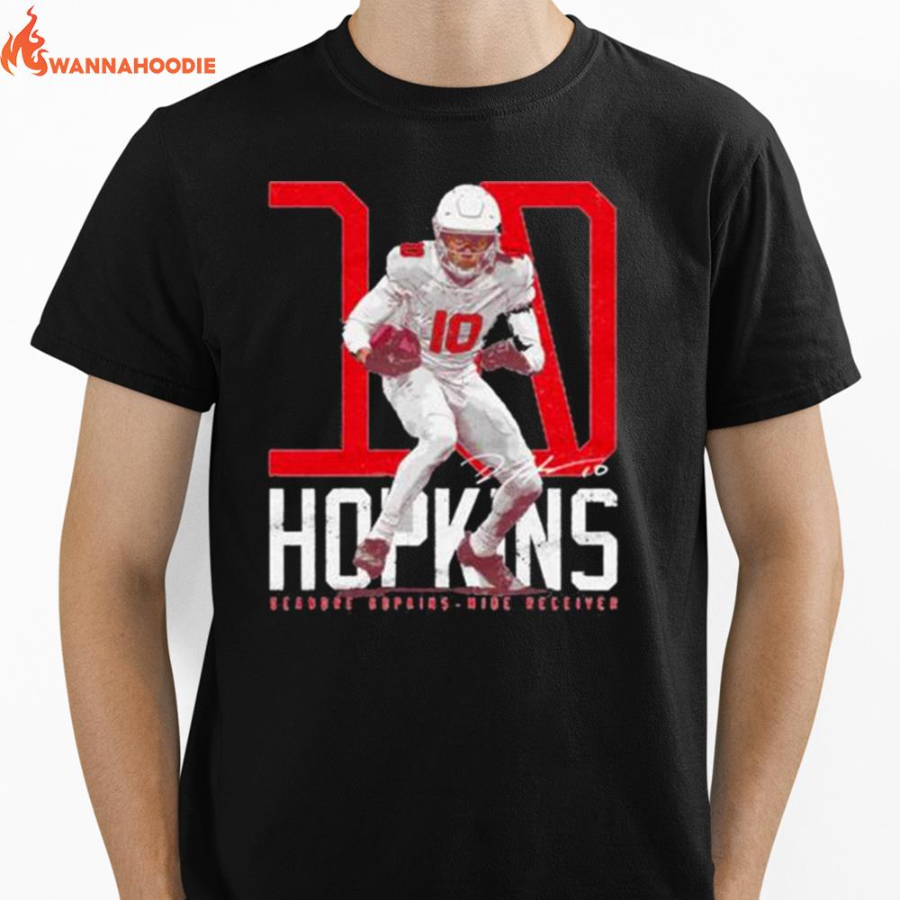 Deandre Hopkins Arizona Cardinals Wide Receiver Number 10 Unisex T-Shirt for Men Women