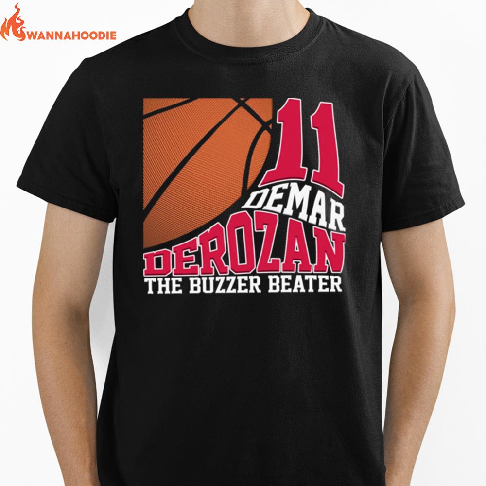 Demar Derozan The Buzzer Beater Basketball Legend Unisex T-Shirt for Men Women