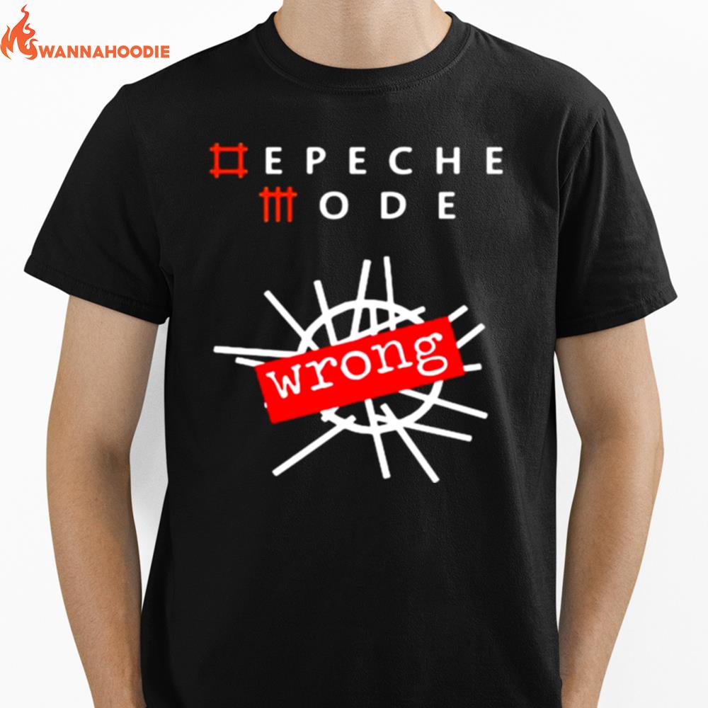 Depeche Mode Wrong Unisex T-Shirt for Men Women