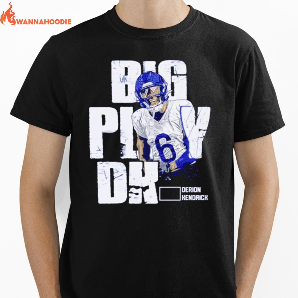 Derion Kendrick Los Angeles R Big Play Unisex T-Shirt for Men Women