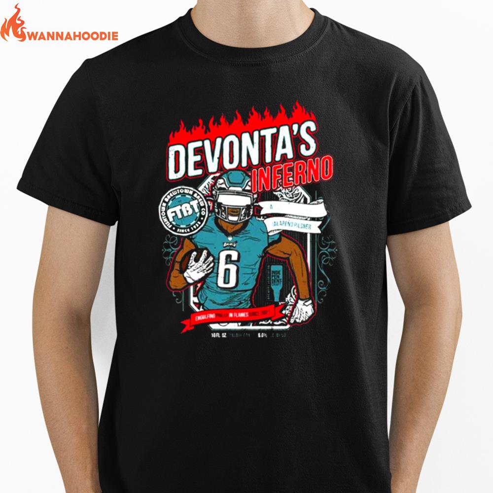 Devonta Smith Devonta'S Inferno Unisex T-Shirt for Men Women