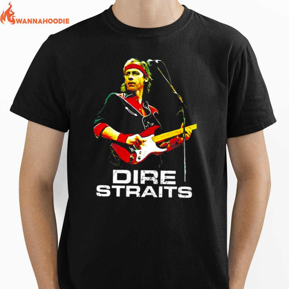 Dire Straits Cool Legend Portrai Unisex T-Shirt for Men Women