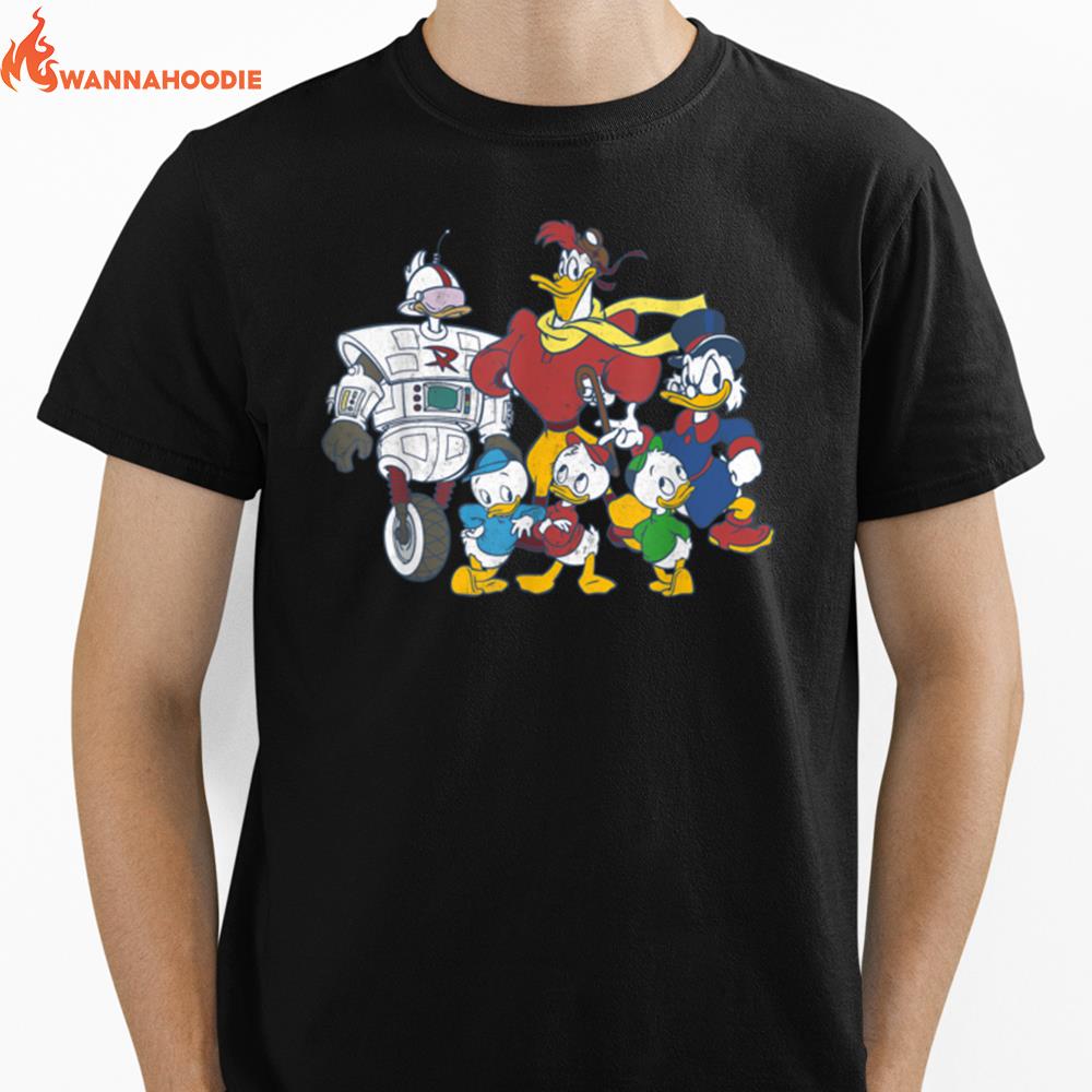 Disney Duck Tales Tank Group Graphic Unisex T-Shirt for Men Women