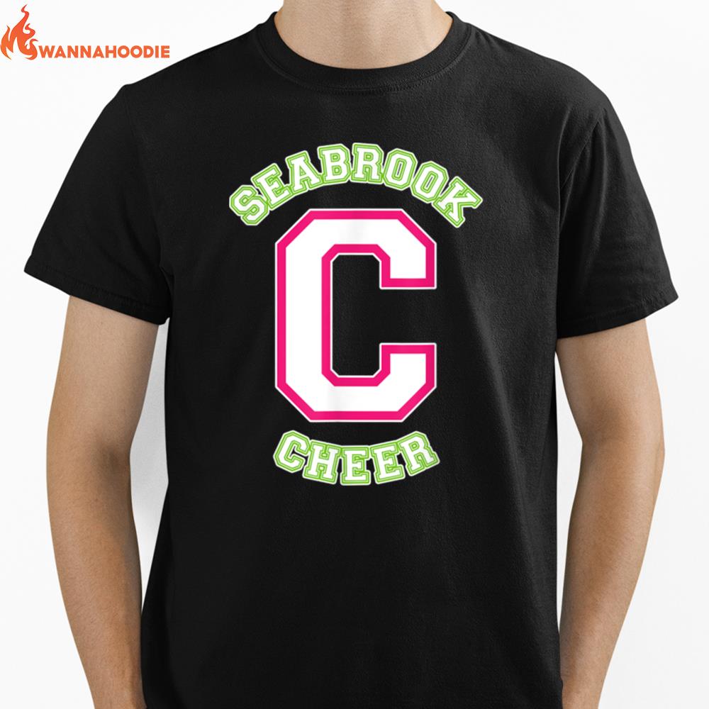 Disney Zombies Seabrook Cheer Letter C Logo Unisex T-Shirt for Men Women