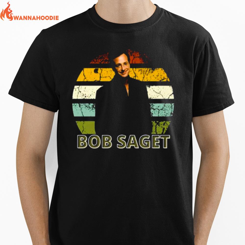 Distressed Design Fuller House Bob Sage Unisex T-Shirt for Men Women