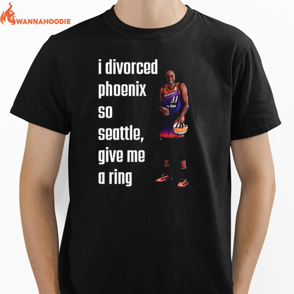 Divorced Phoenix Wnba Tina Charles Unisex T-Shirt for Men Women