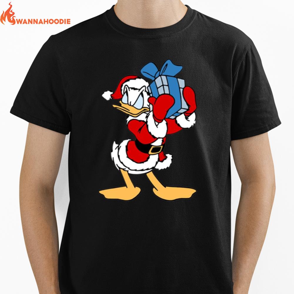 Donald Sceptical Christmas Gif Unisex T-Shirt for Men Women