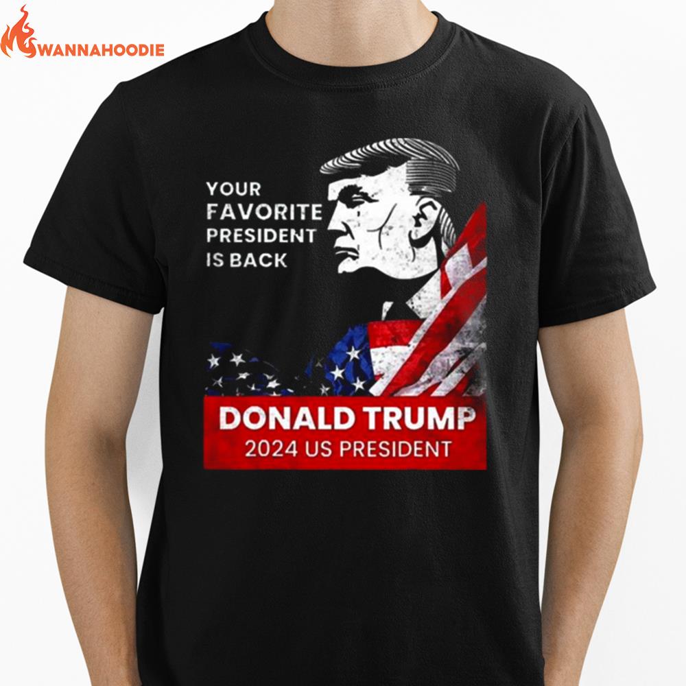 Donald Trump Impeach This American Flag Unisex T-Shirt for Men Women