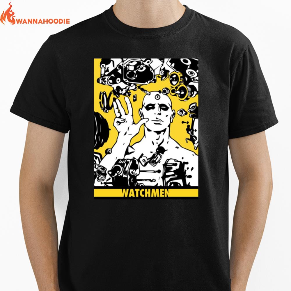 Dr Manhattan Yellow Preacher Series Unisex T-Shirt for Men Women