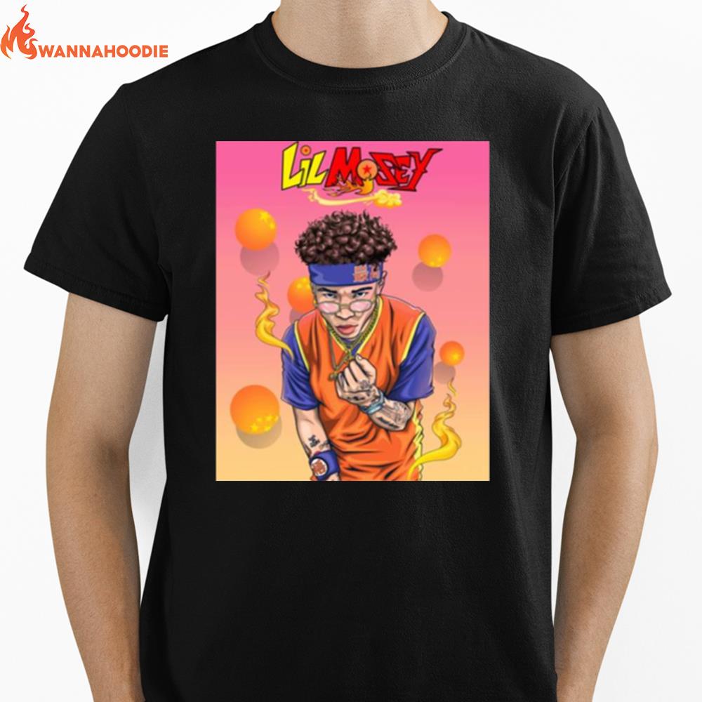 Dragon Ball X Z Lil Mosey Hip Hop Rapper Unisex T-Shirt for Men Women