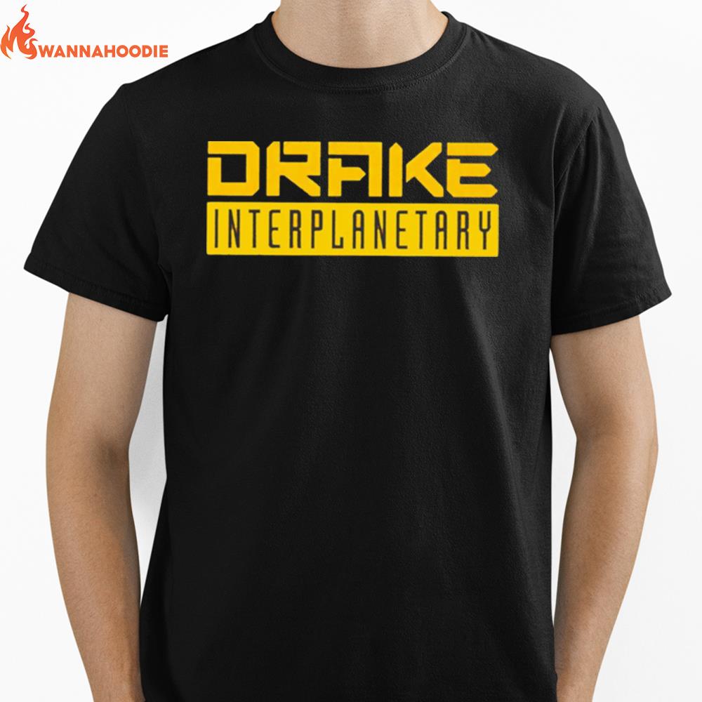 Drake Interplanetary Unisex T-Shirt for Men Women