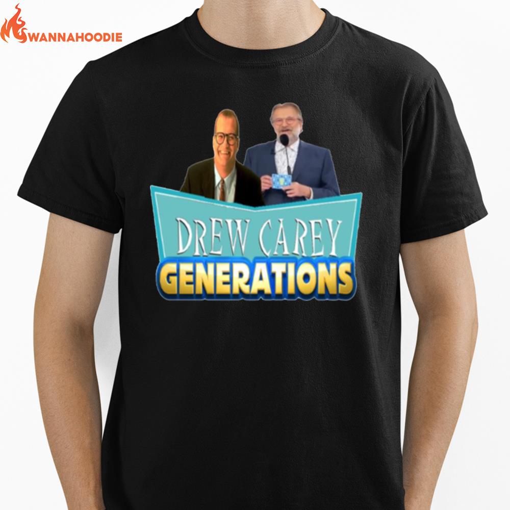 Drew Carey Generations Funny Tv Show Unisex T-Shirt for Men Women