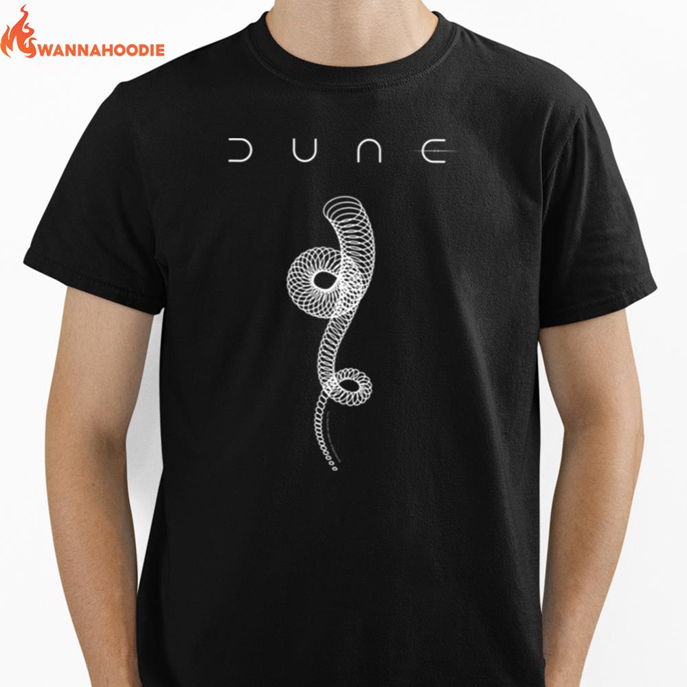 Dune Movie Logo Sandworm Unisex T-Shirt for Men Women