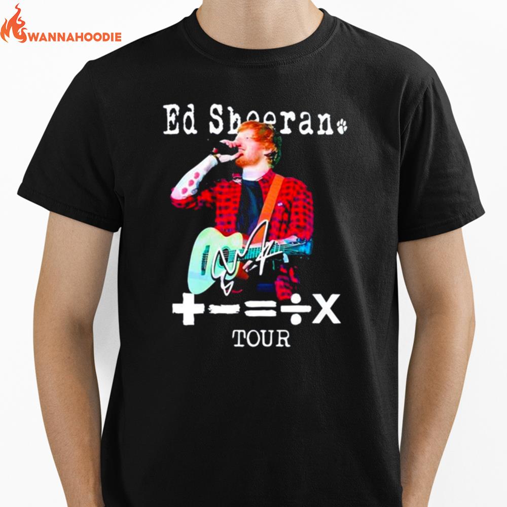 Ed Sheeran Concer Unisex T-Shirt for Men Women