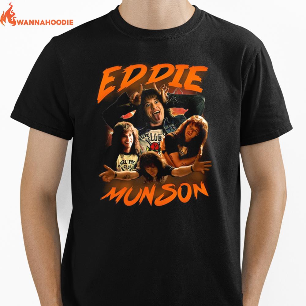 Eddie%Munson Funny Momen Unisex T-Shirt for Men Women