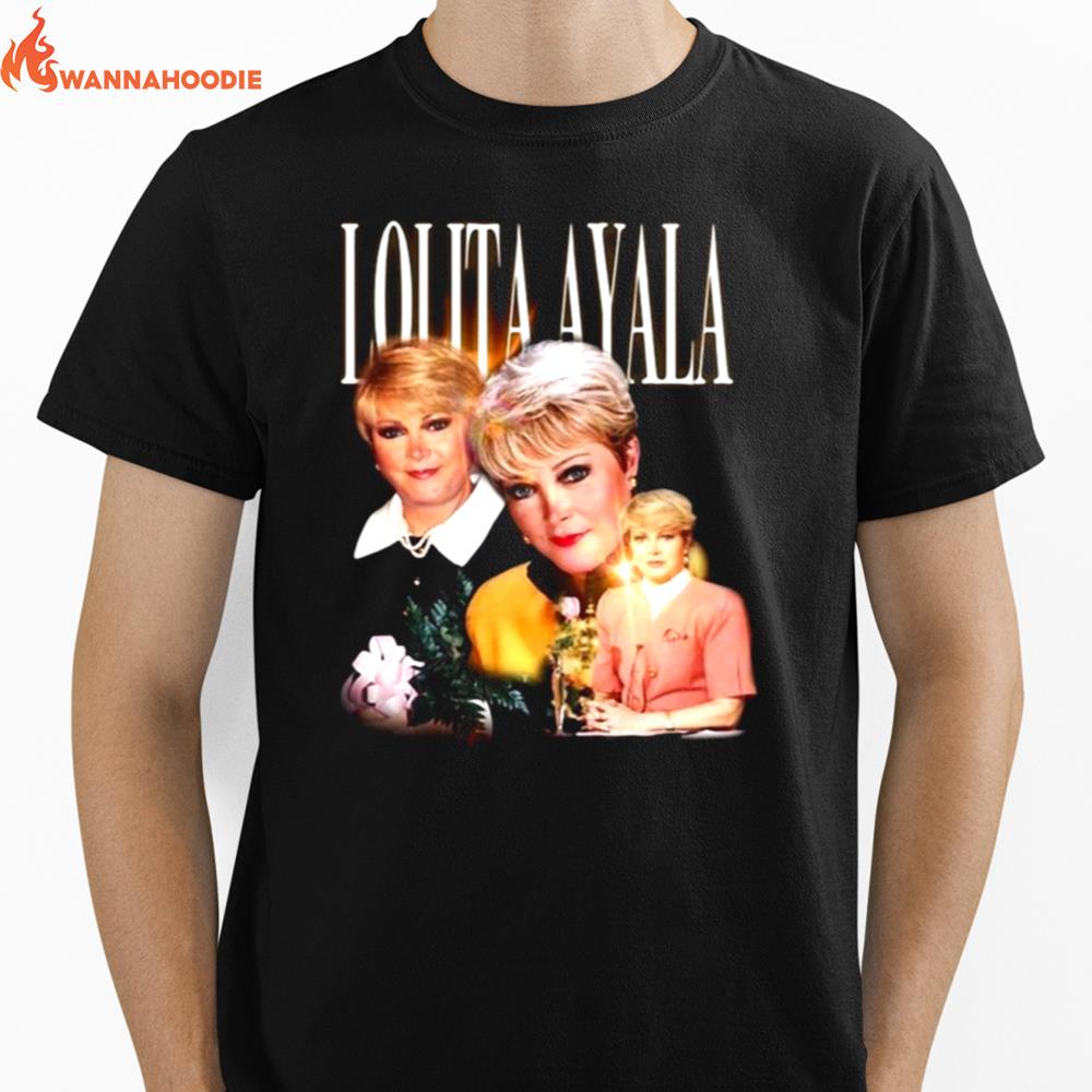 El Noticiero Lolita Ayala Unisex T-Shirt for Men Women