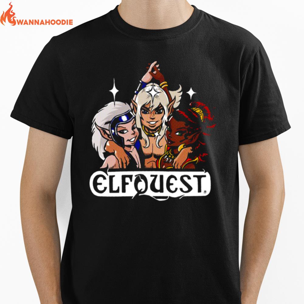 Elfquest Retro Trio Unisex T-Shirt for Men Women