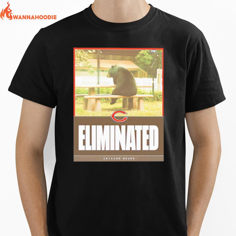 Eliminated Chicago Bears Unisex T-Shirt for Men Women