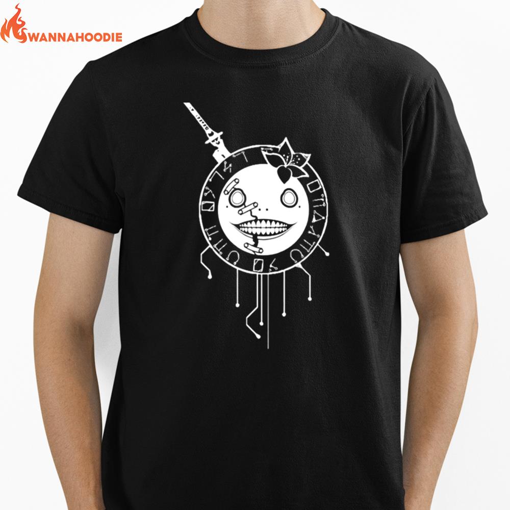 Emil White On Black Nier Automata Unisex T-Shirt for Men Women