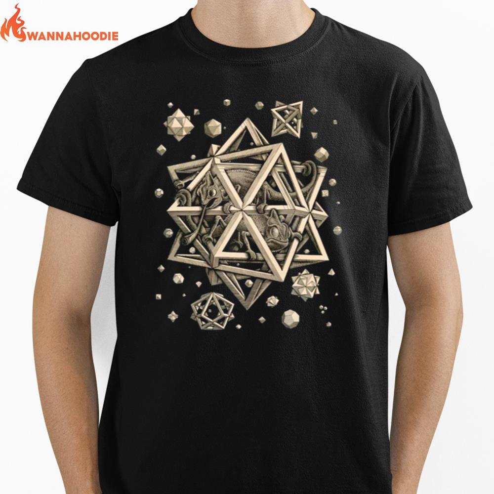 Escher Stars Unisex T-Shirt for Men Women