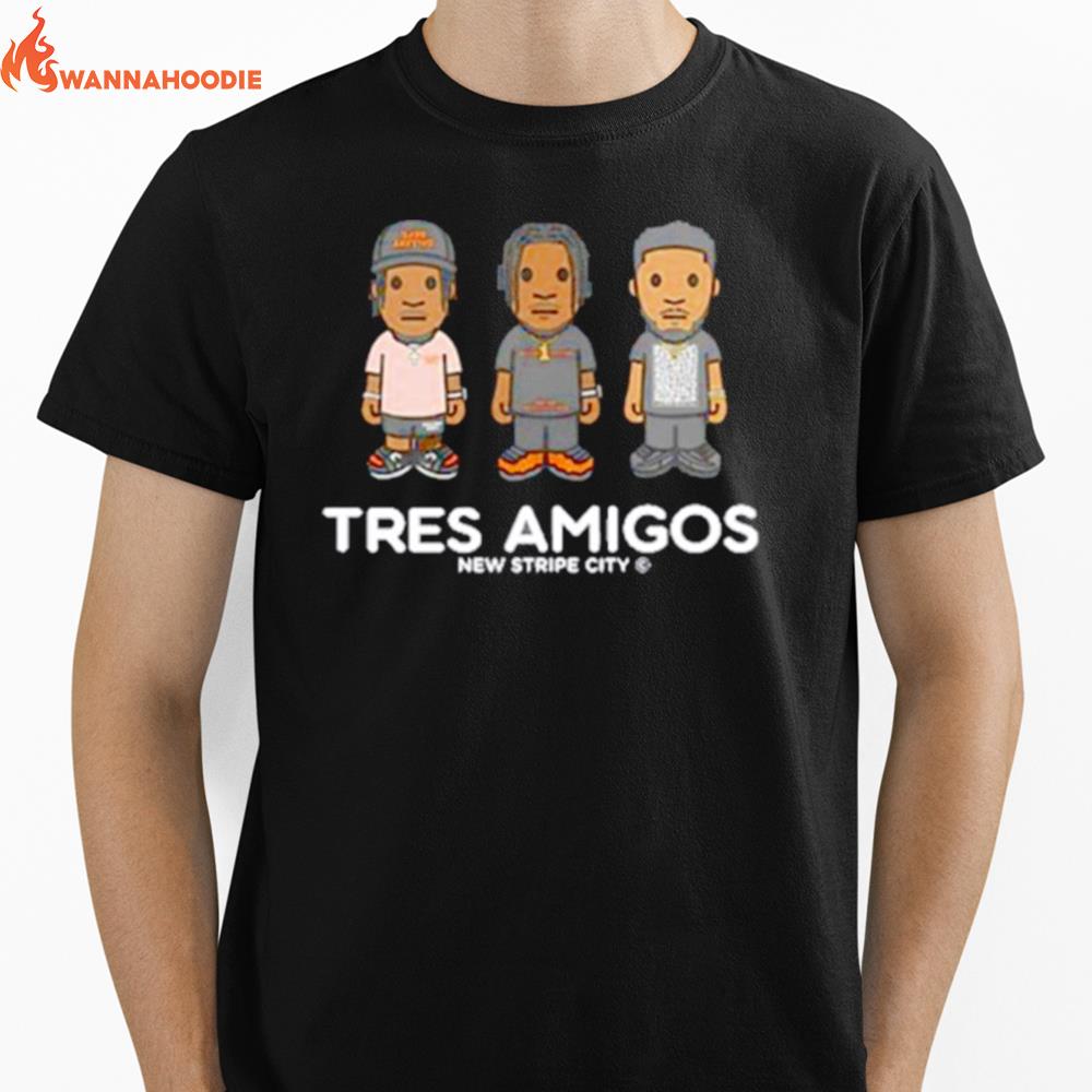 Eye Of The Tiger Tres Amigos Unisex T-Shirt for Men Women