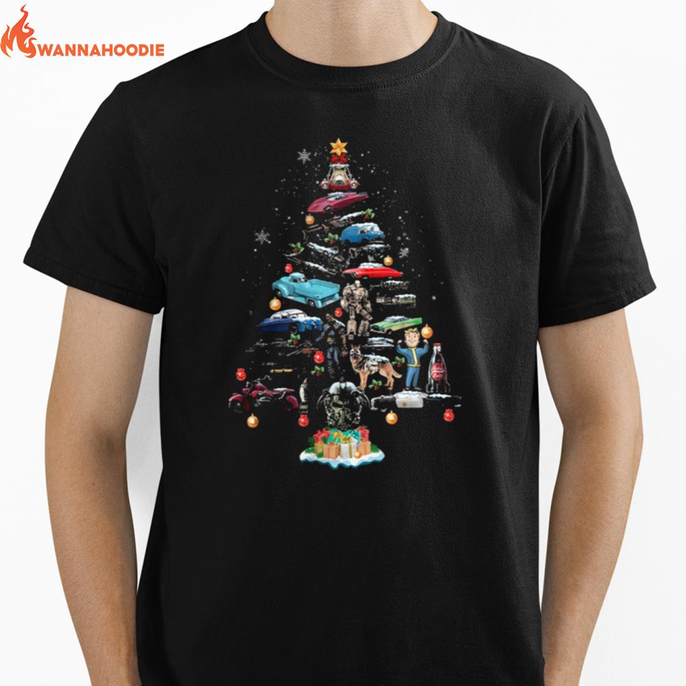 Fallout Christmas Tree Unisex T-Shirt for Men Women