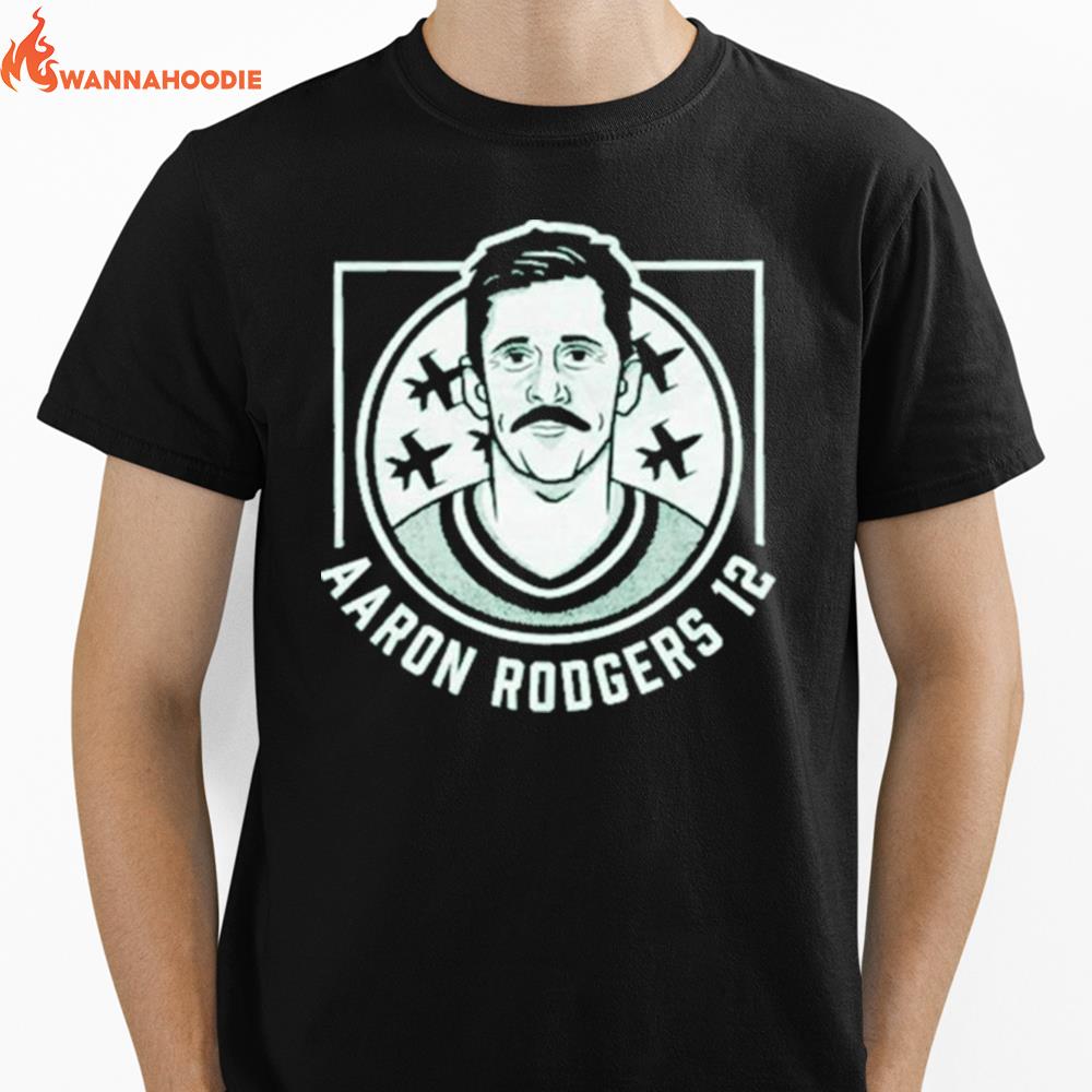 Flight 12 Aaron Rodgers Unisex T-Shirt for Men Women