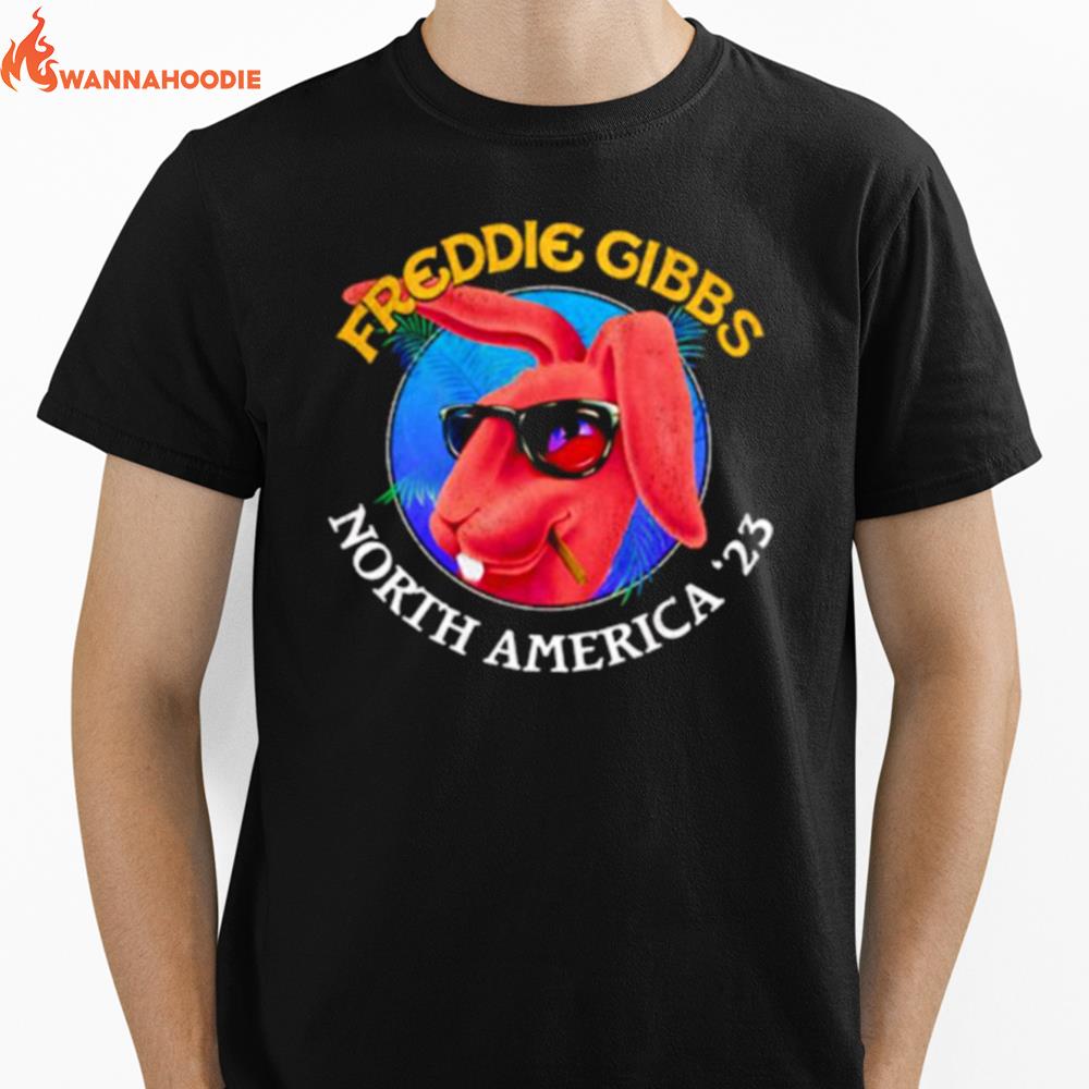 Freddie Gibbs North America '23 Unisex T-Shirt for Men Women