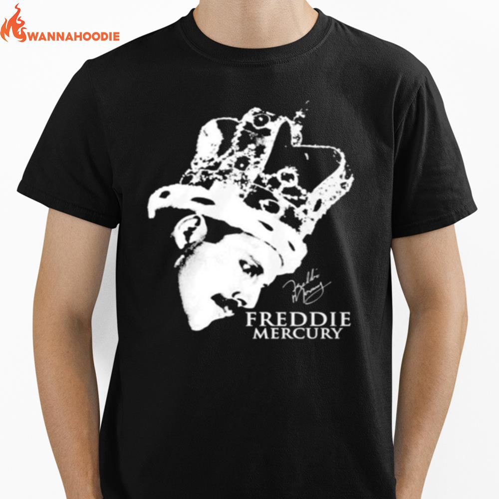 Freddie Mercury Signature Unisex T-Shirt for Men Women