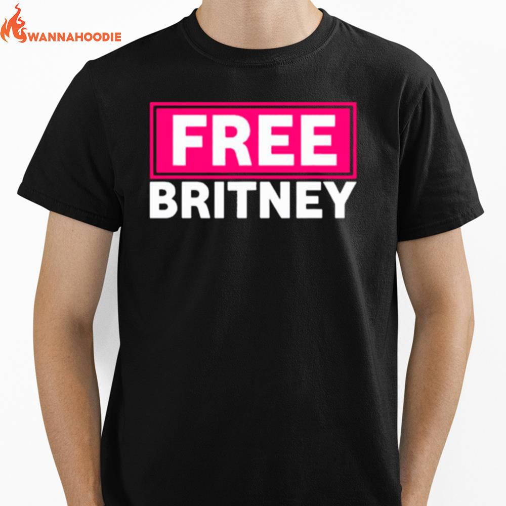 Free Britney Hashtag Unisex T-Shirt for Men Women