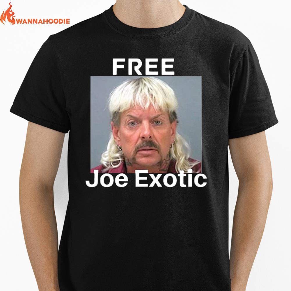 Free Joe Exotic Tiger King Innocent Unisex T-Shirt for Men Women