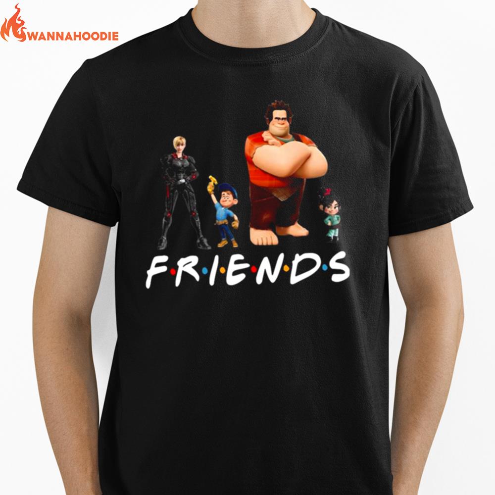 Friends Disney World Wreck It Ralph Unisex T-Shirt for Men Women