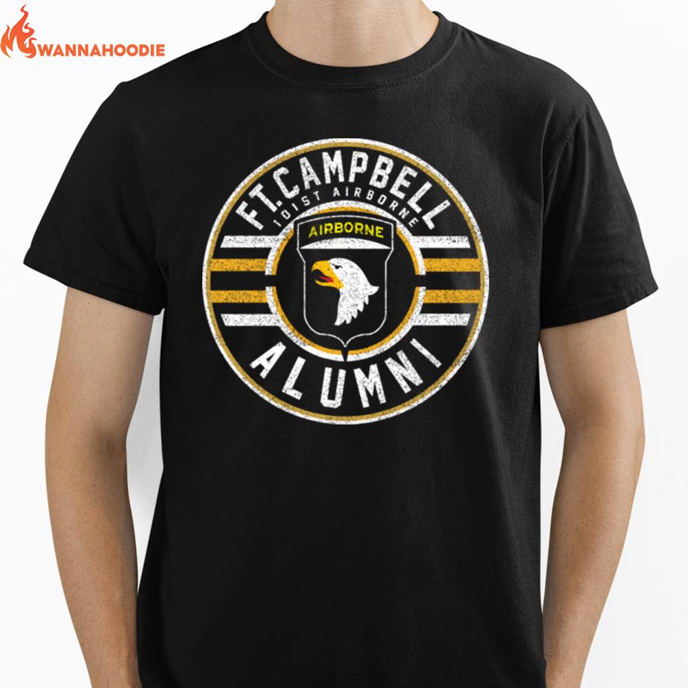 Ft Campbell 101St Airborne Alumni Unisex T-Shirt for Men Women